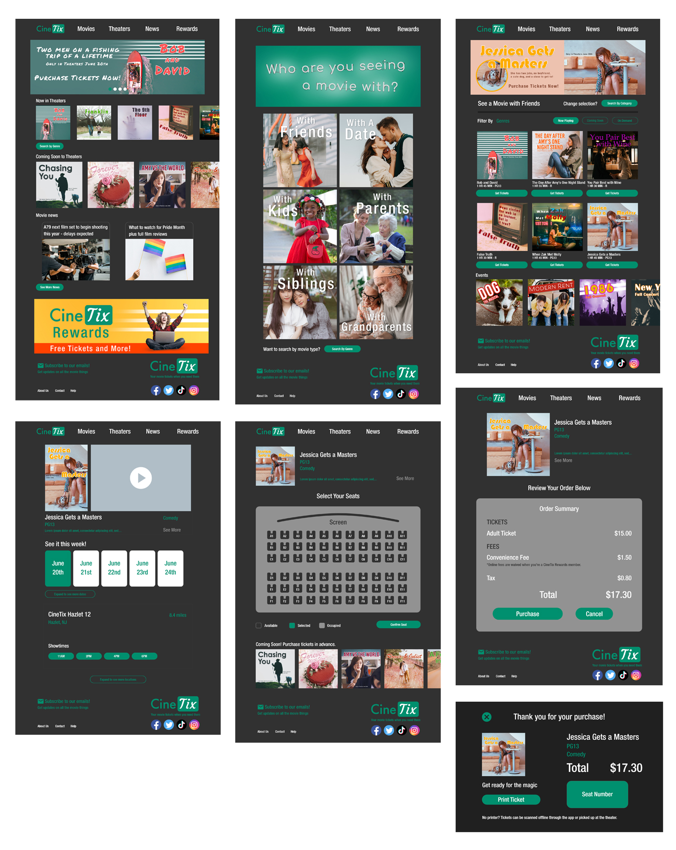 CineTix Designs Image